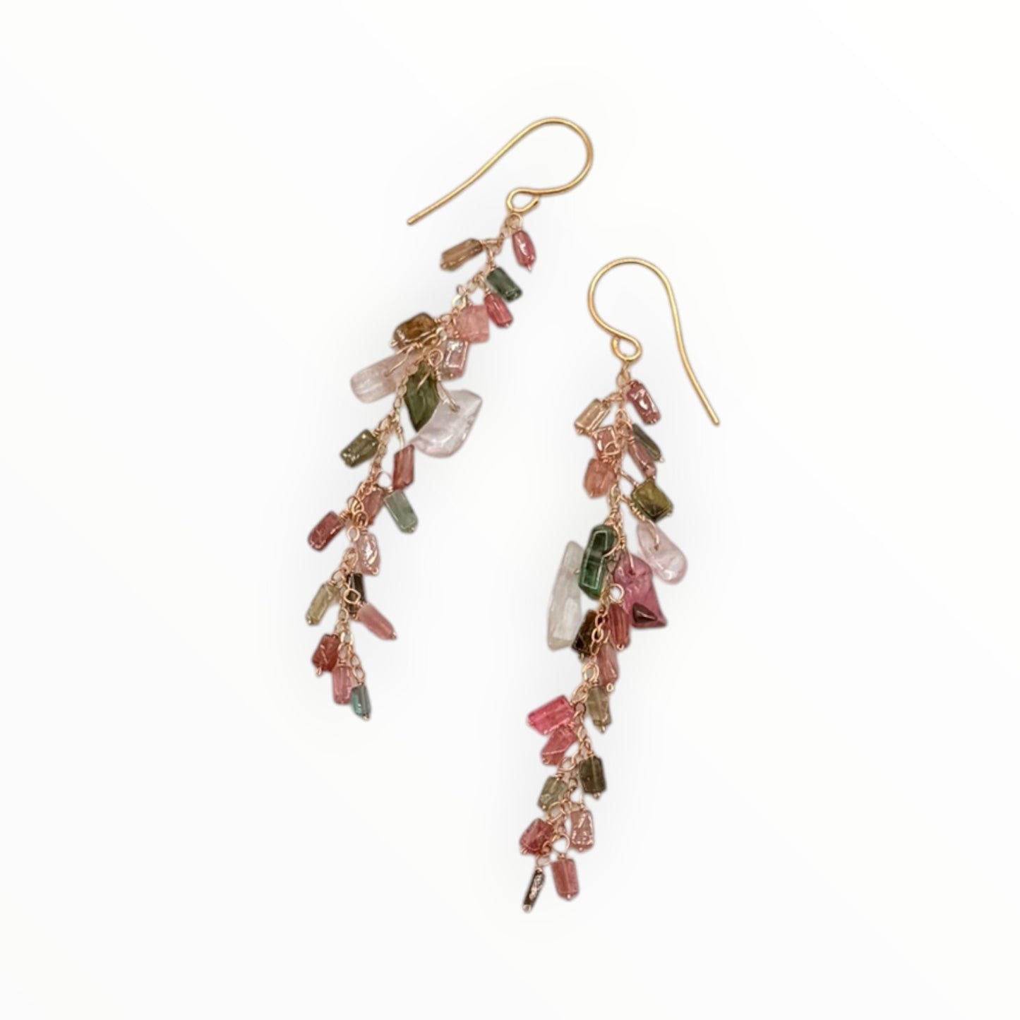 Tourmaline Waterfall Earrings