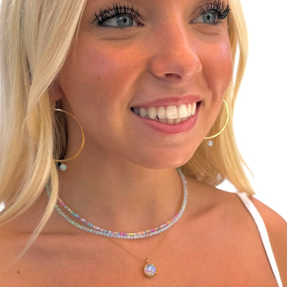 Solid Jelly Opal Choker