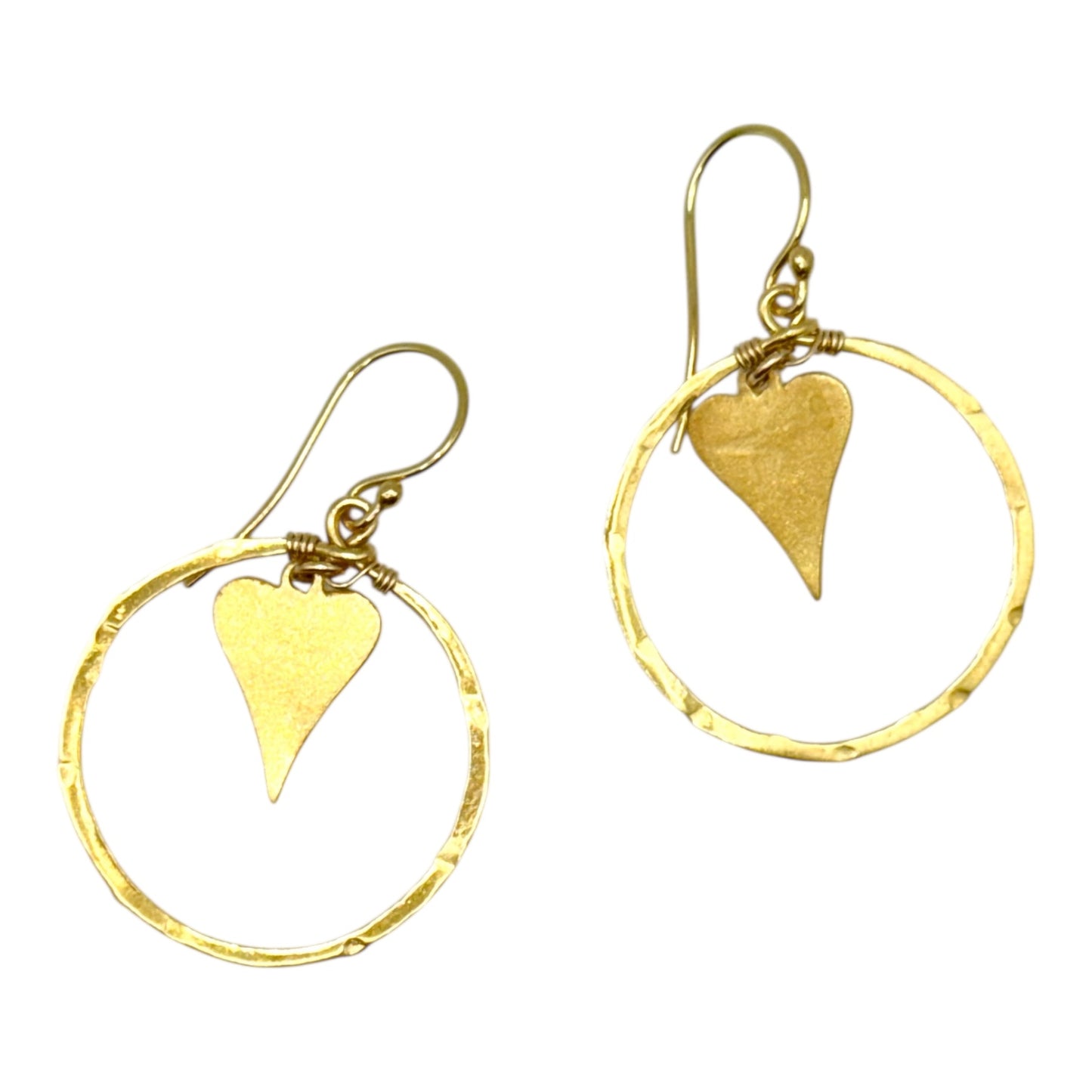 Circle of Love Hoops