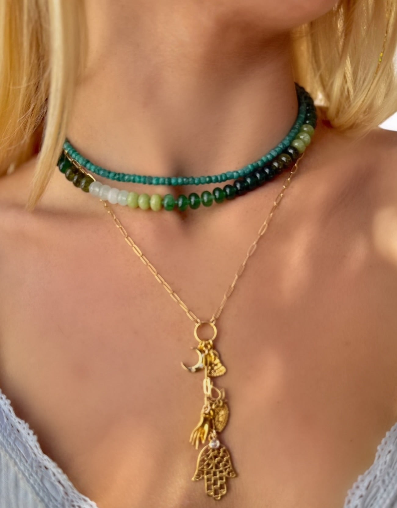 Ombré Quartz Necklace