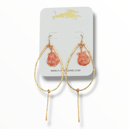 Rare Finds One-of-a-Kind Shell Drop Earrings
