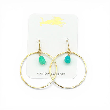 Opal Lustre Hoops