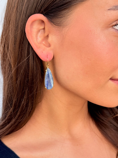 Denim Blue Kyanite Drops