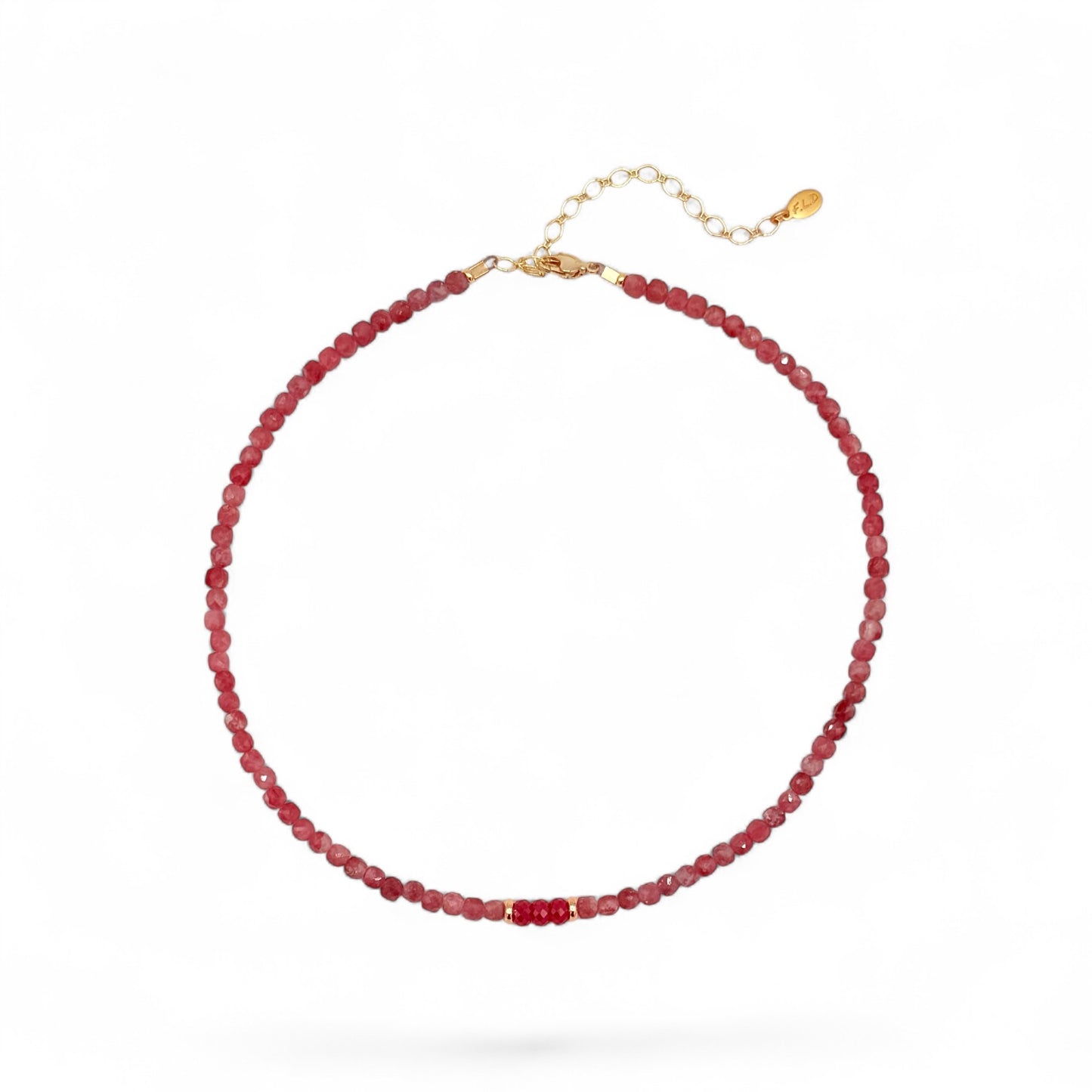 Pink Tourmaline Choker