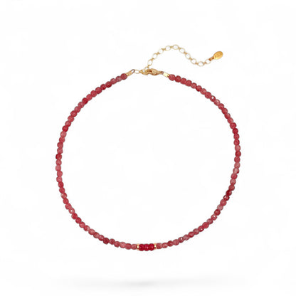 Pink Tourmaline Choker