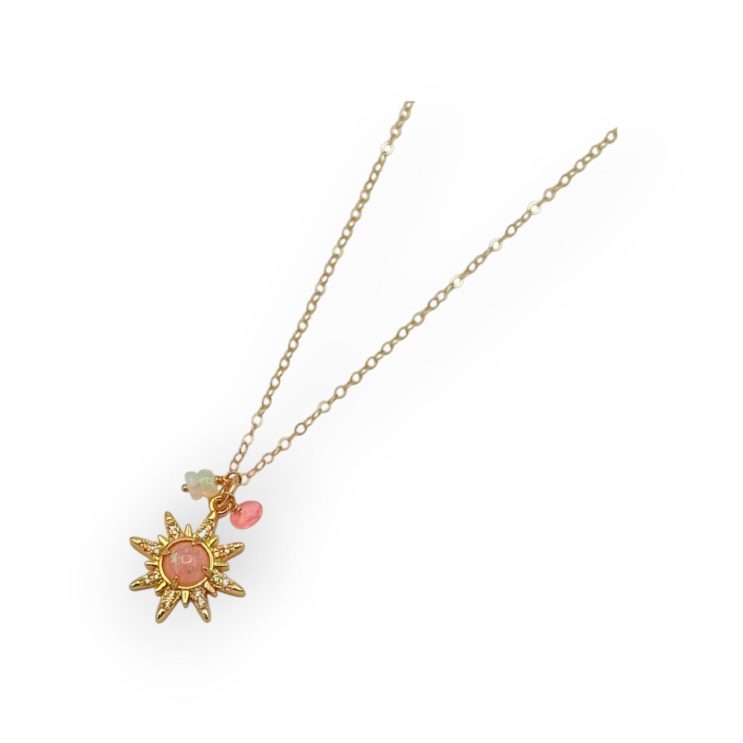 Pink Starlight Necklace