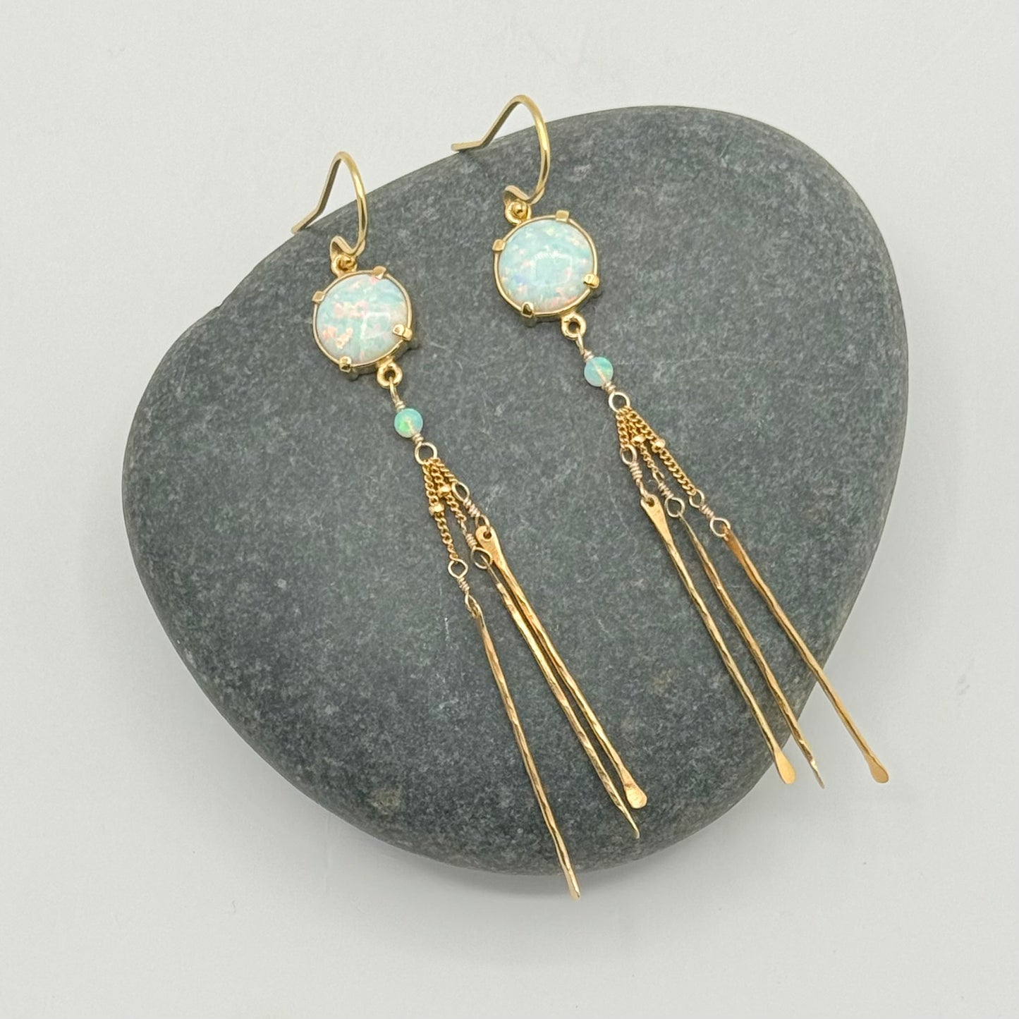 Tide Dancer Opal Earrings