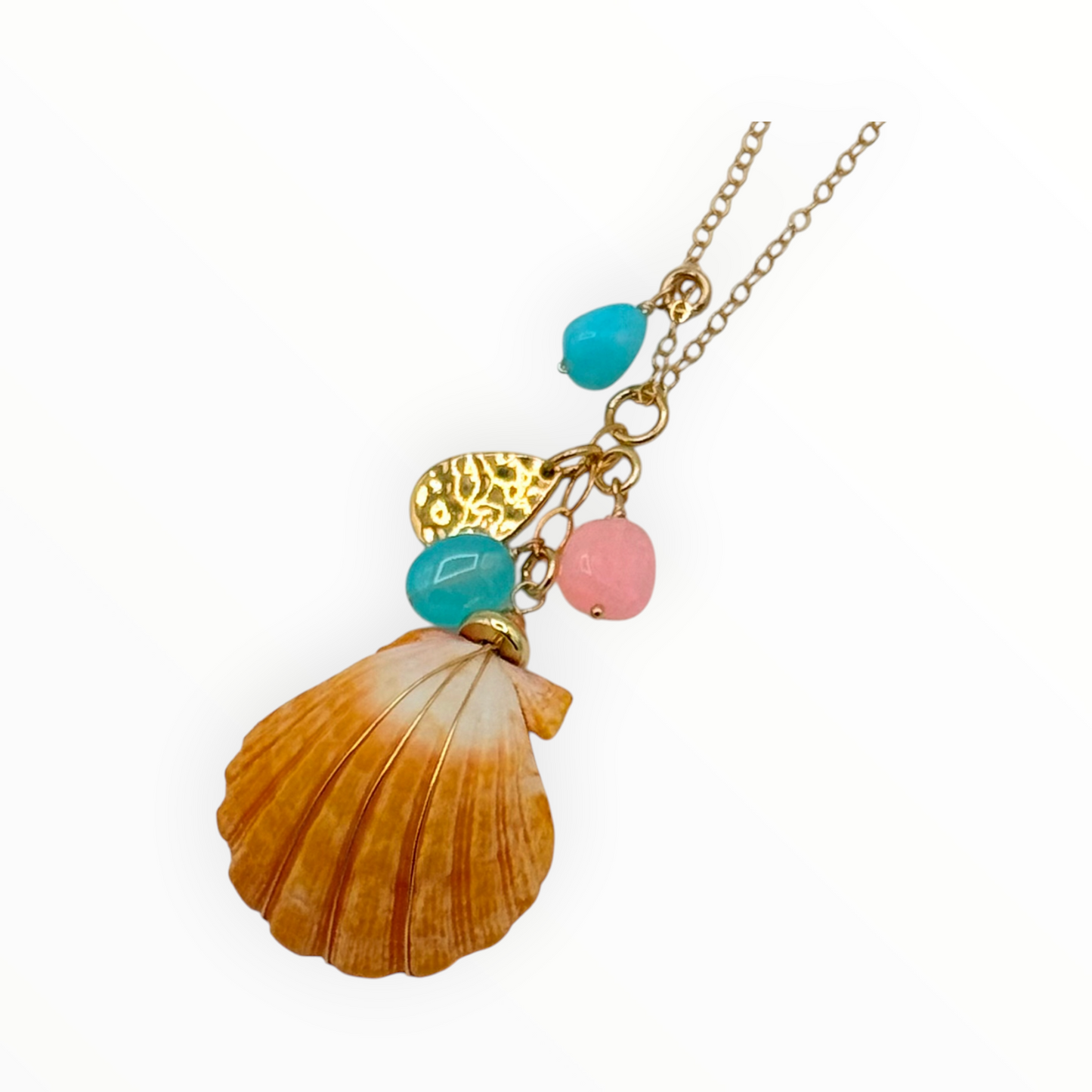 Sun & Stone Sunrise Shell Necklace