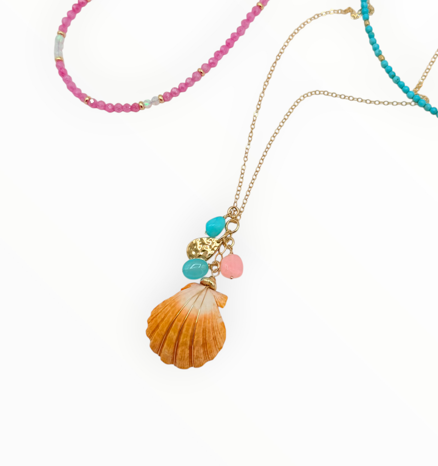 Sun & Stone Sunrise Shell Necklace
