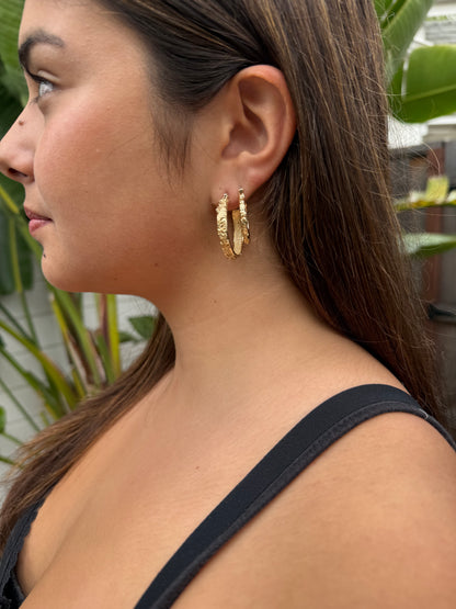 Kai Gold Hoops