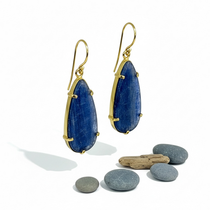 Denim Blue Kyanite Drops