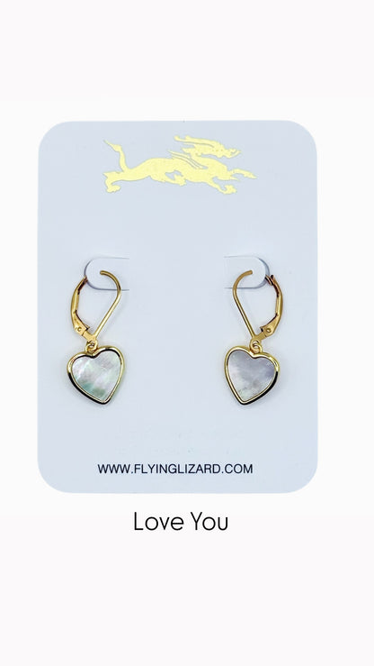 Love You Earrings