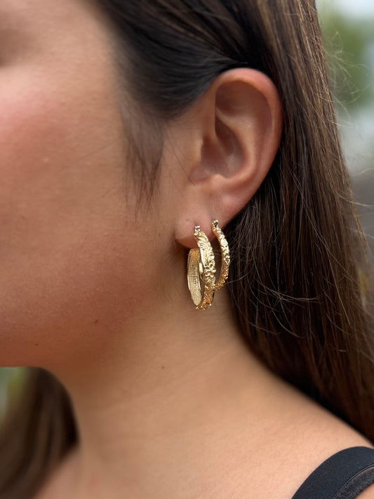 Kai Gold Hoops