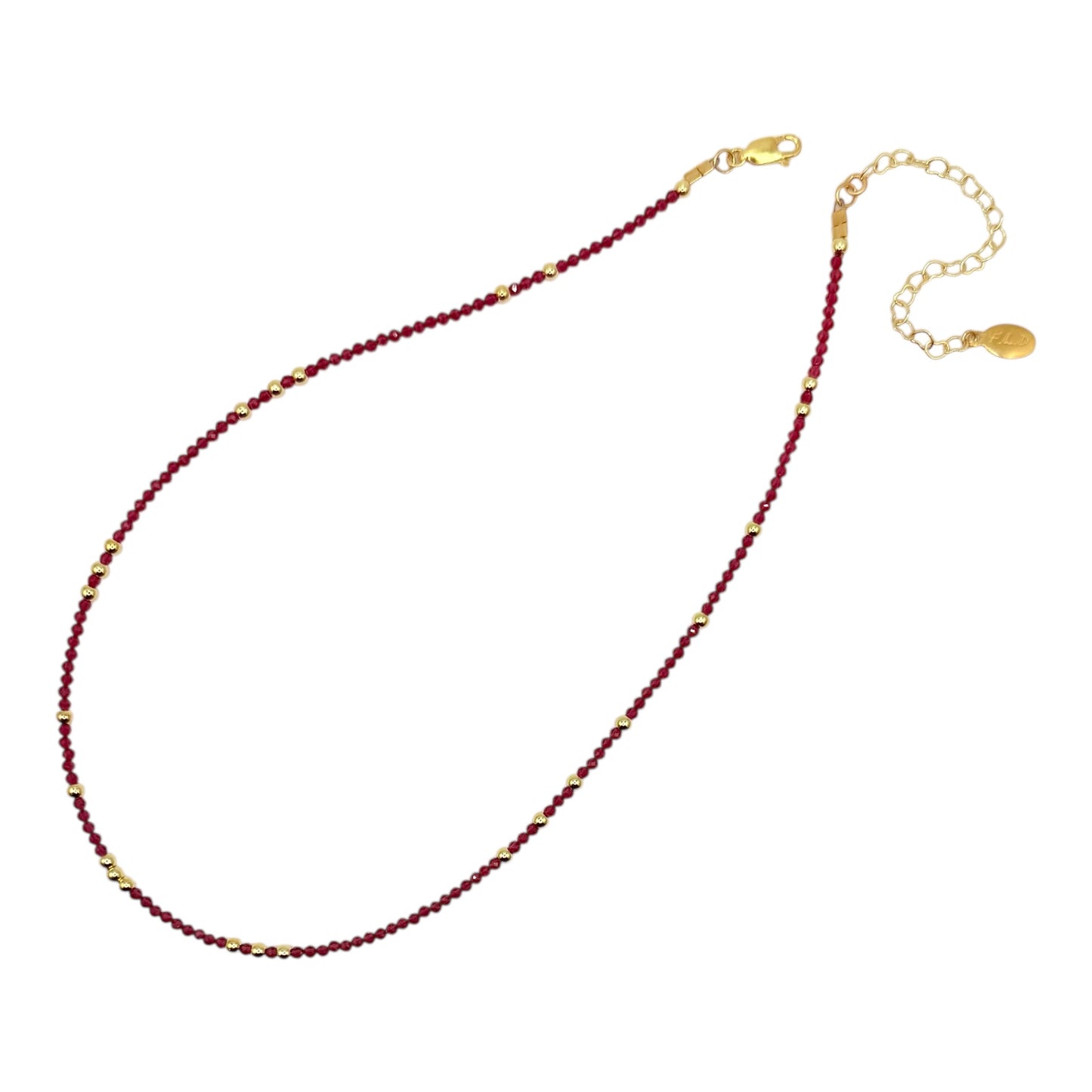 Adjustable Gem  Choker