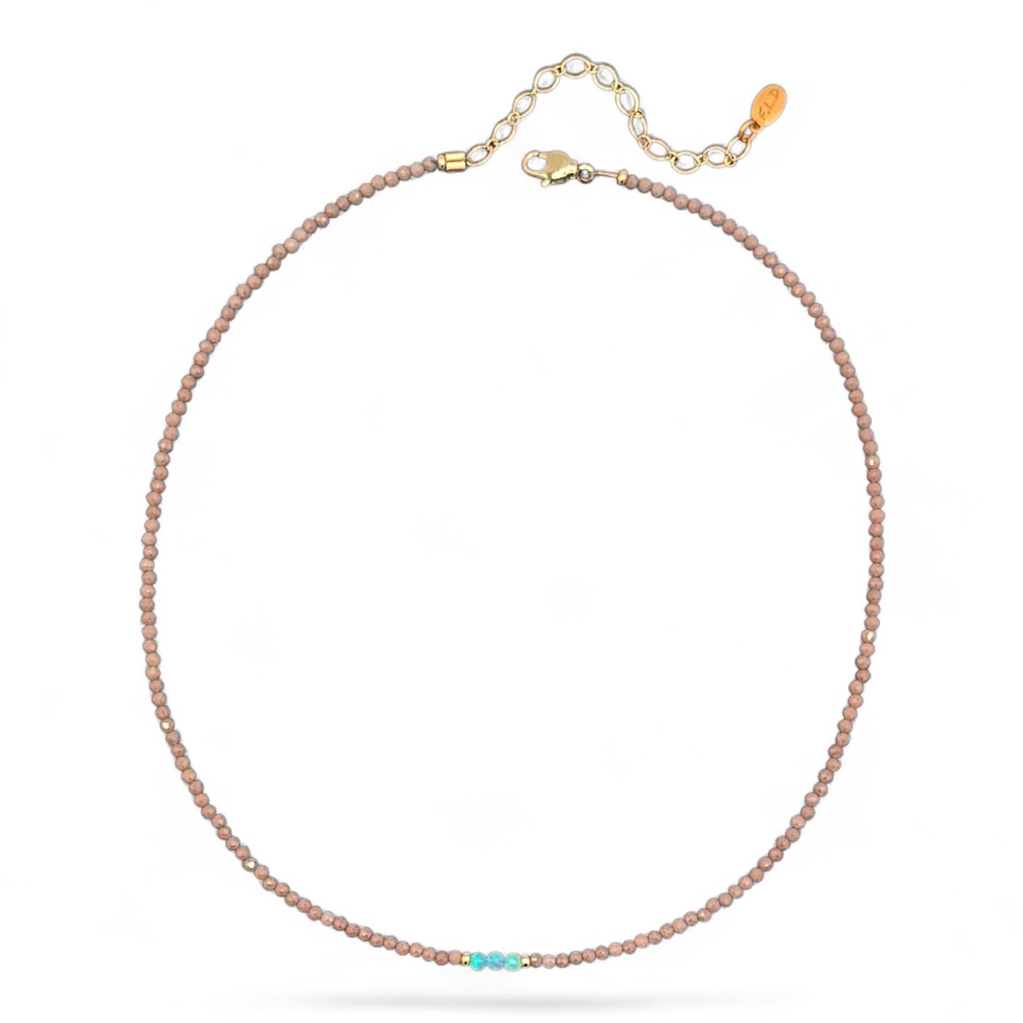 Sand Agate Opal Choker