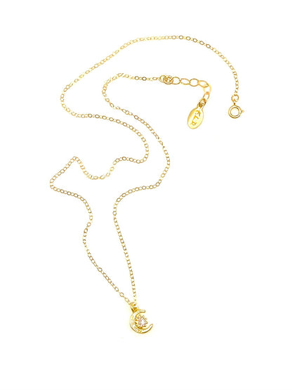 Starry moon Necklace