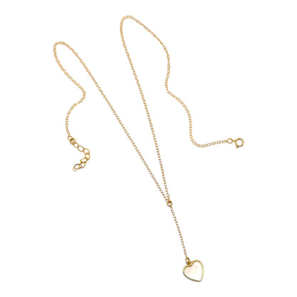 Mother Of Pearl Heart Lariat
