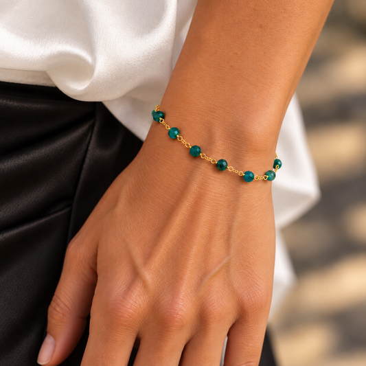 The Current Gold Chain Bracelet.