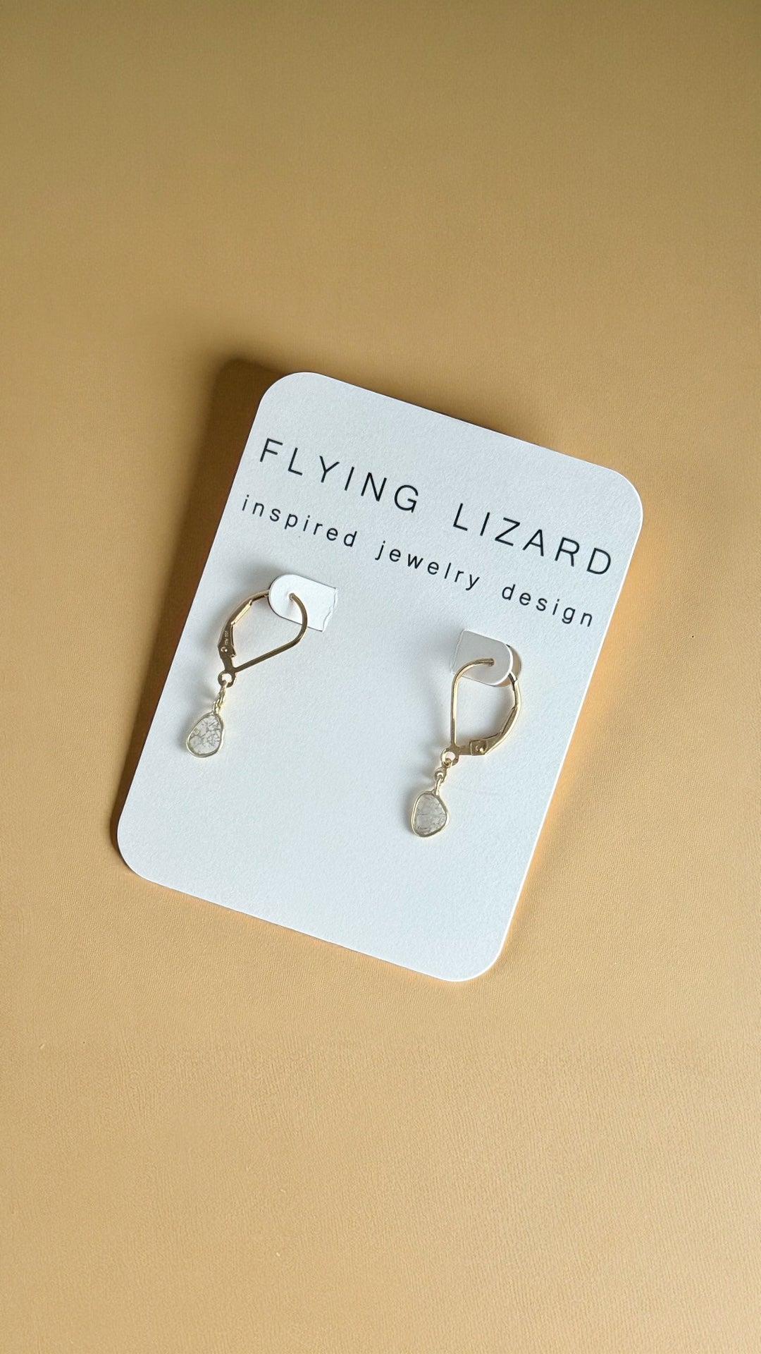 Diamond Slice Earrings