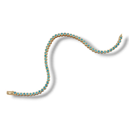 Turquoise Tennis Bracelet