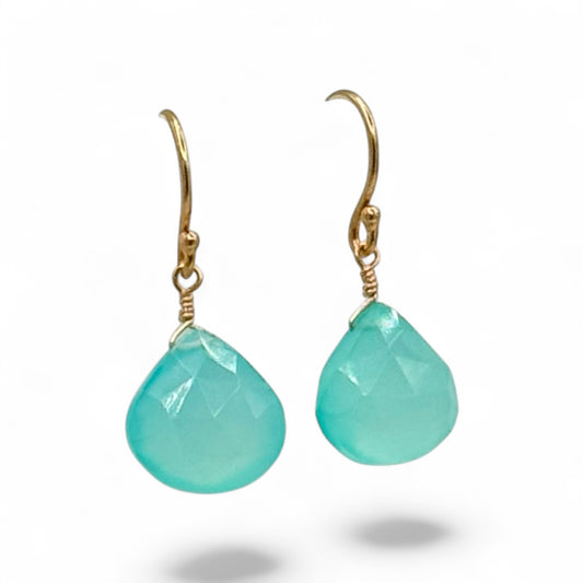 Aqua Blue Earrings