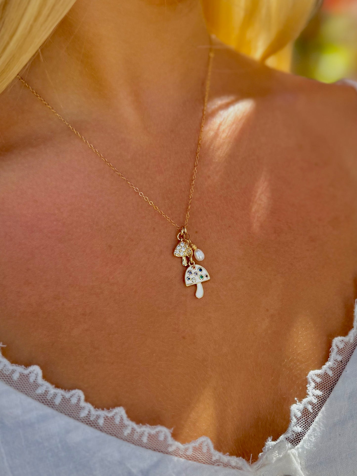 Mushie Friends Necklace
