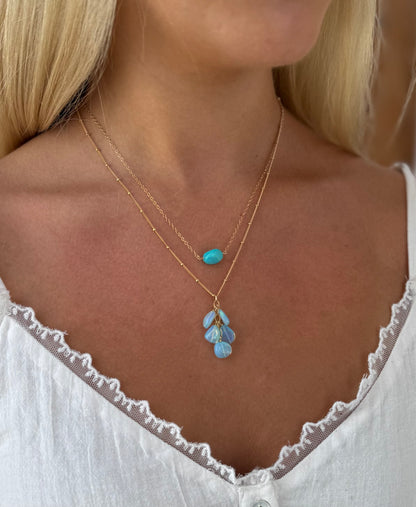 Glimmer Opal Necklace