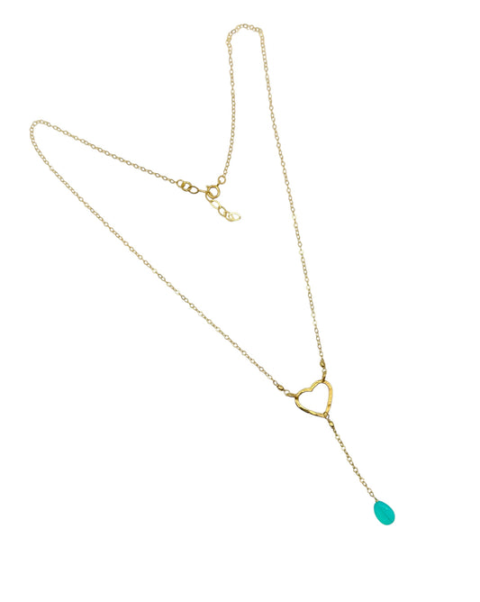 Open Heart Delicate Lariat