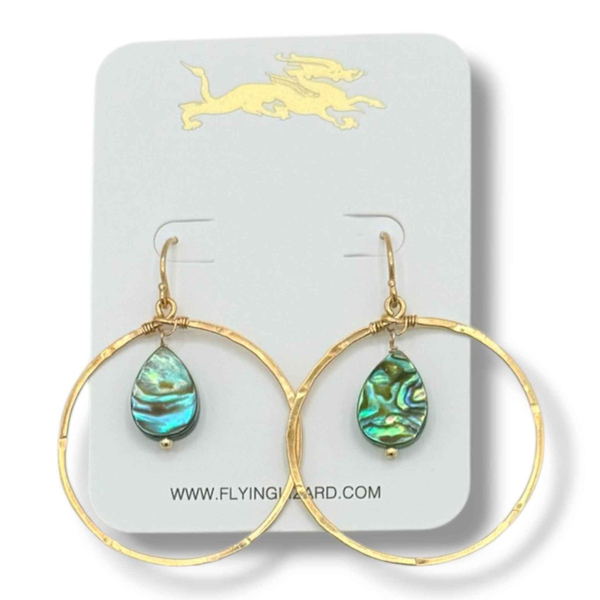 Abalone Cove Hoop Earrings