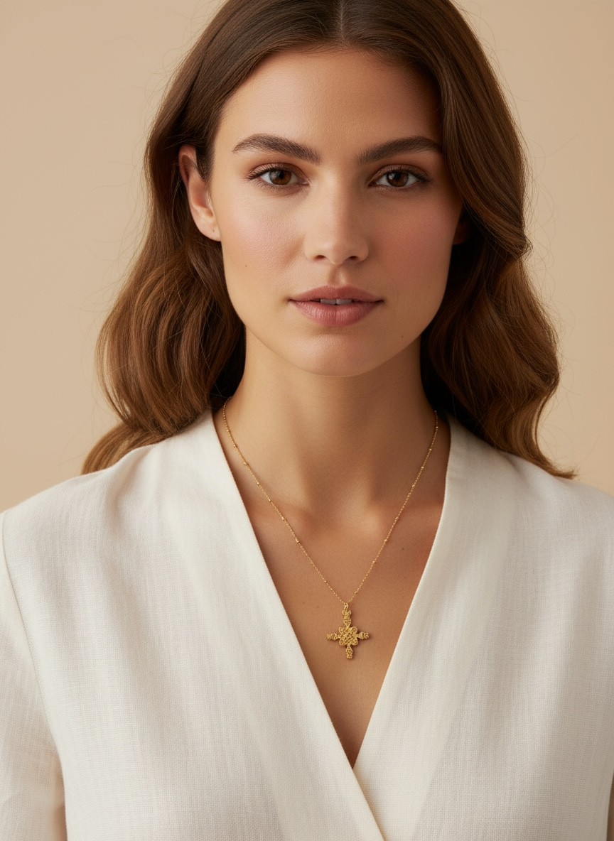 Coptic Cross Necklace