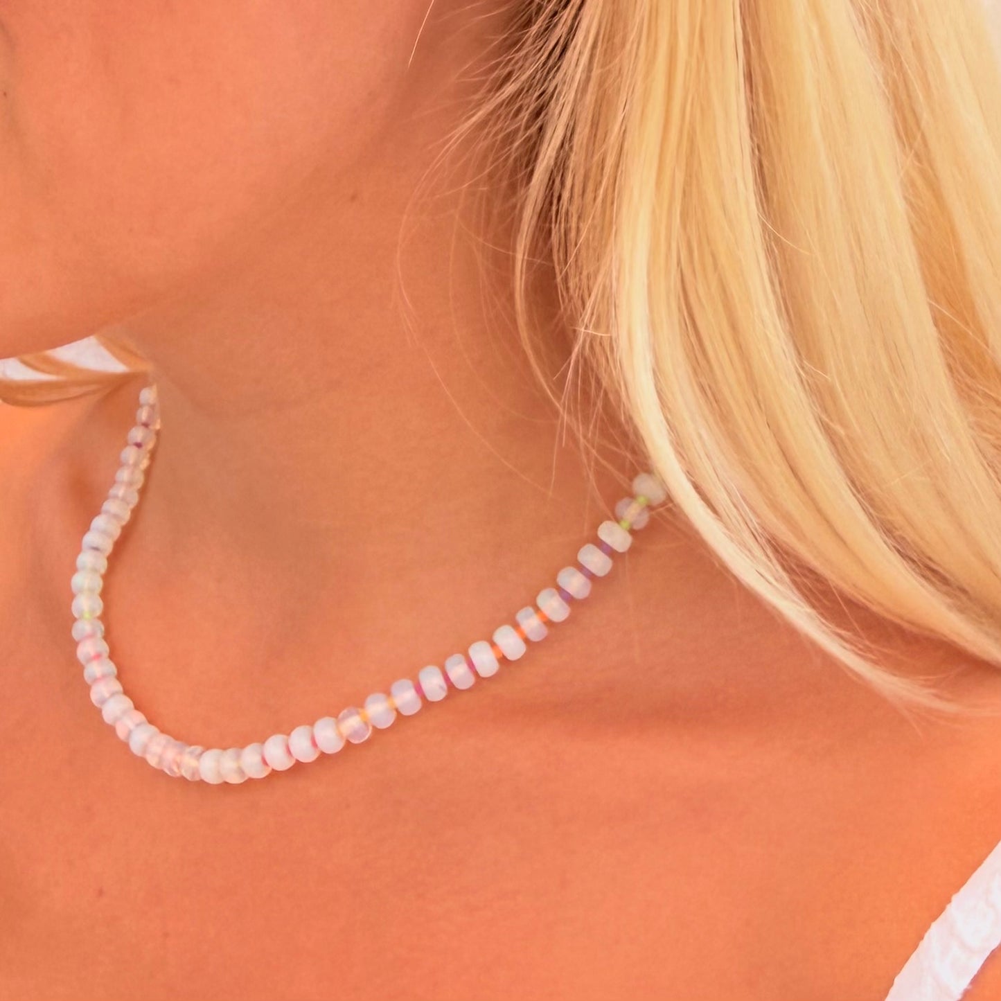Opalite Neon Necklace