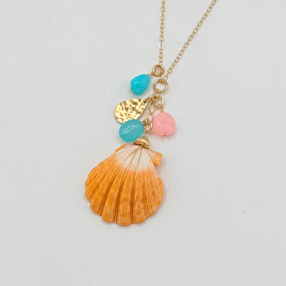 Sun & Stone Sunrise Shell Necklace