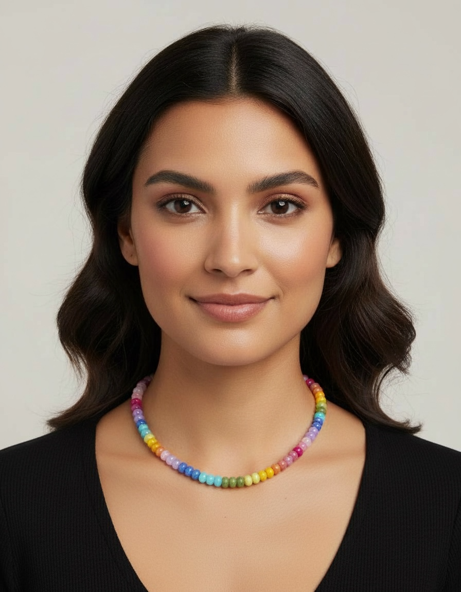 Rainbow Quartz Necklaces