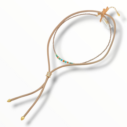 Vintage Coast Bolo Necklace