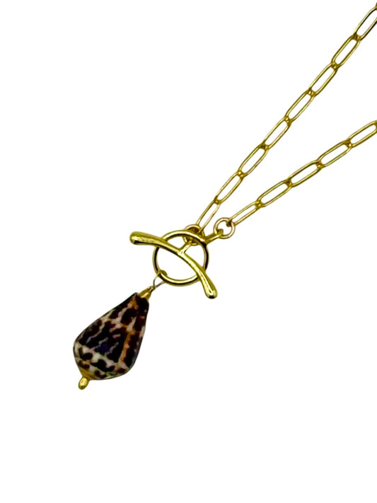 Island Shell Toggle Necklace