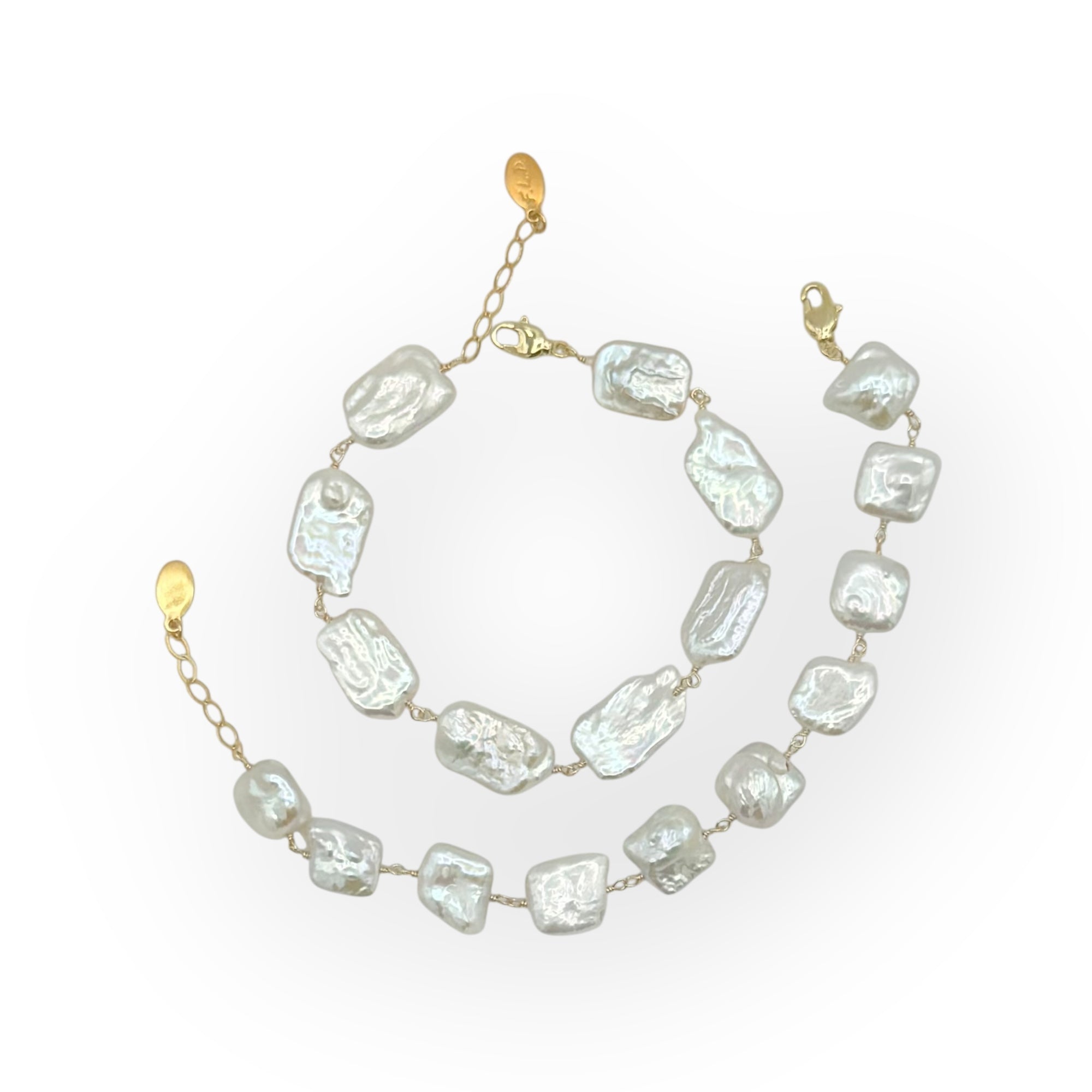 Statement Baroque Pearl Bracelet - Flyinglizard - Statement
