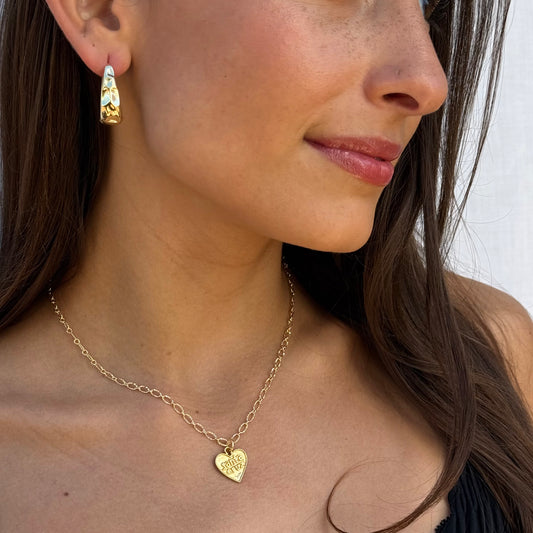 Santa Cruz Heart Necklace