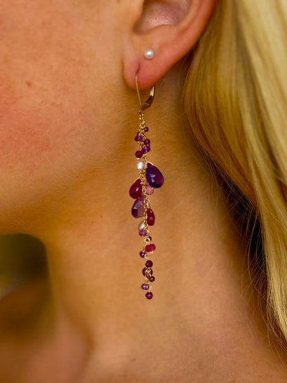 Ruby Sky Earrings