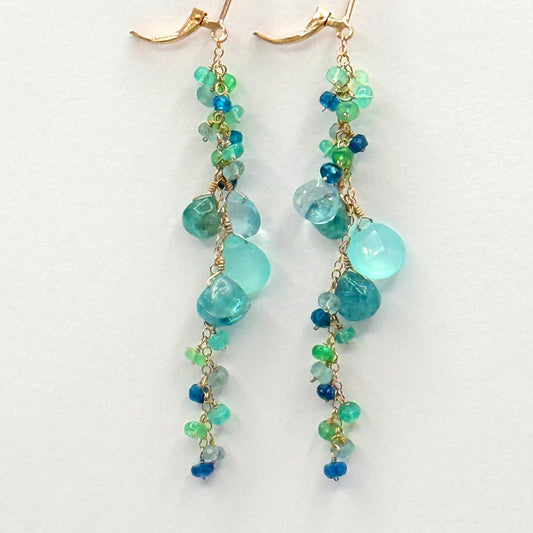 Aqua Bleu Earrings