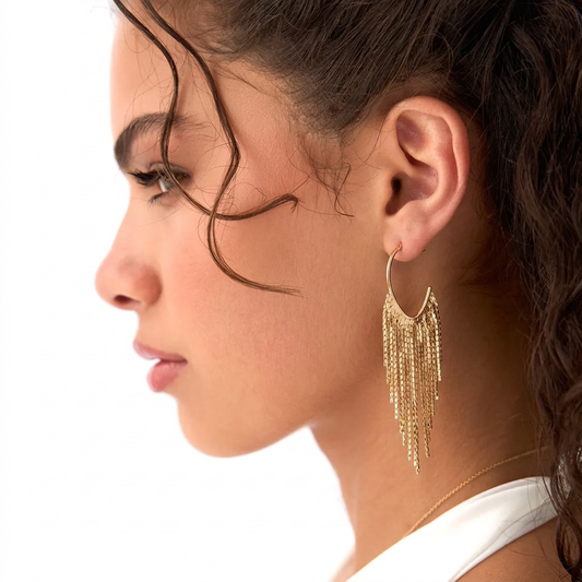 Coastal Cowgirl Fringe Earring