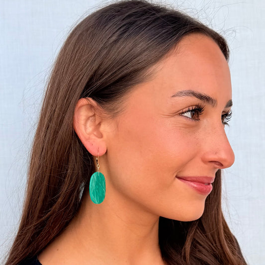 Brazilian Amazonite Earrings