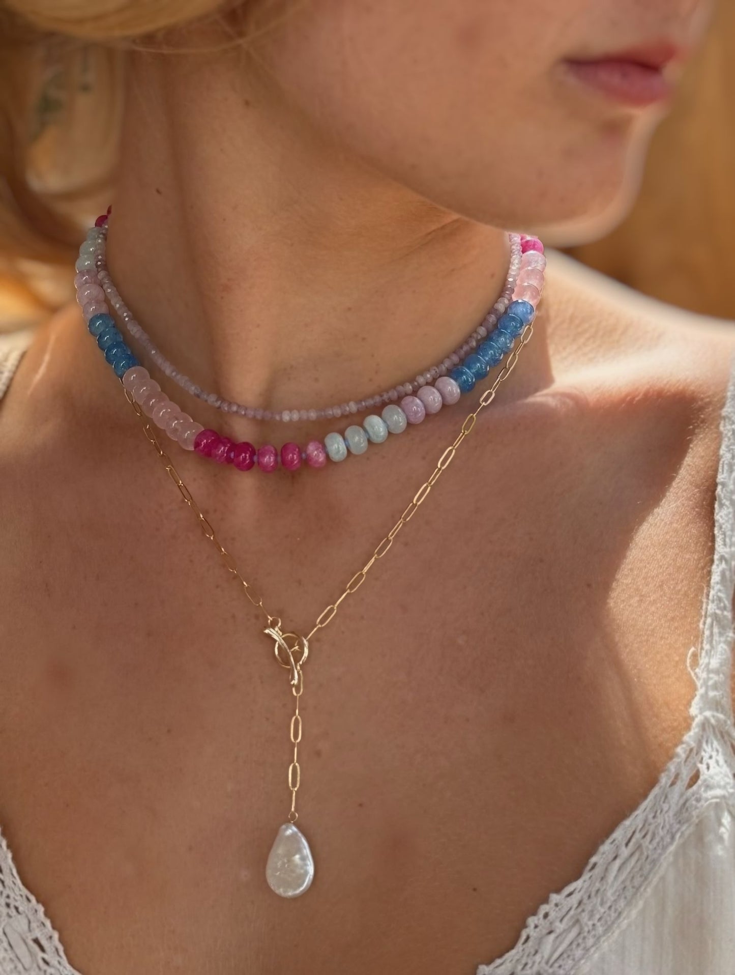 Ombré Quartz Necklace