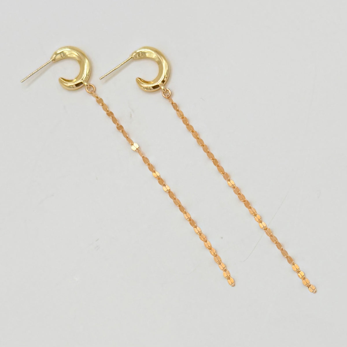 Barely There Gold Fill Shoulder Duster Earrings