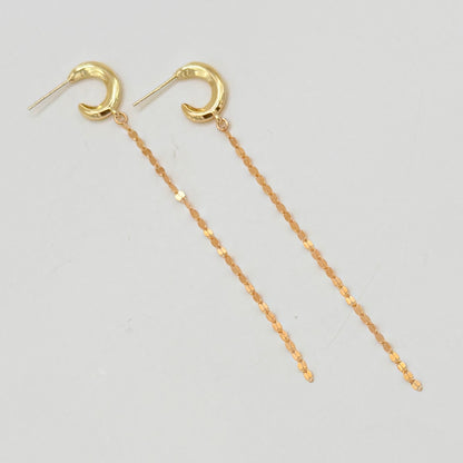 Barely There Gold Fill Shoulder Duster Earrings