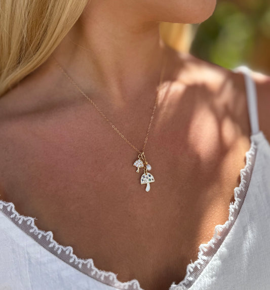 Mushie Friends Necklace