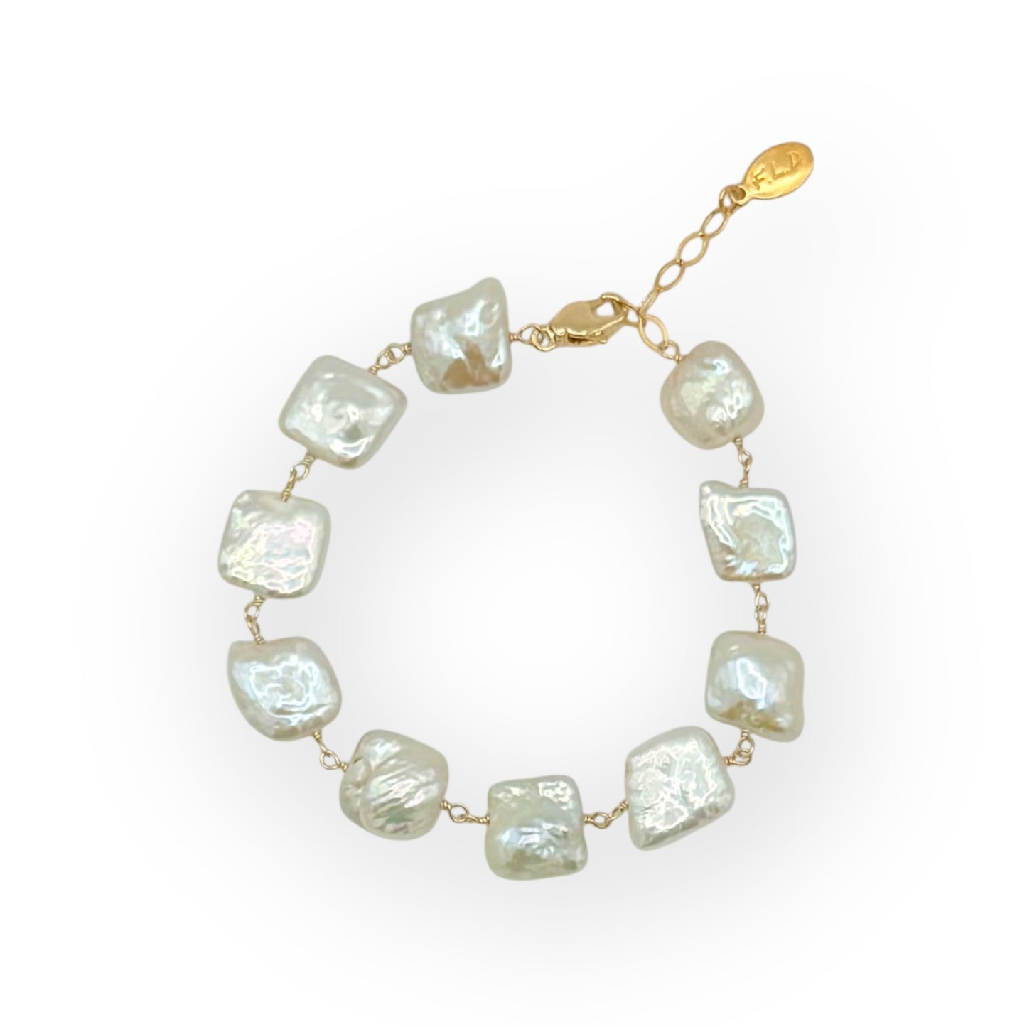 Statement Baroque Pearl Bracelet