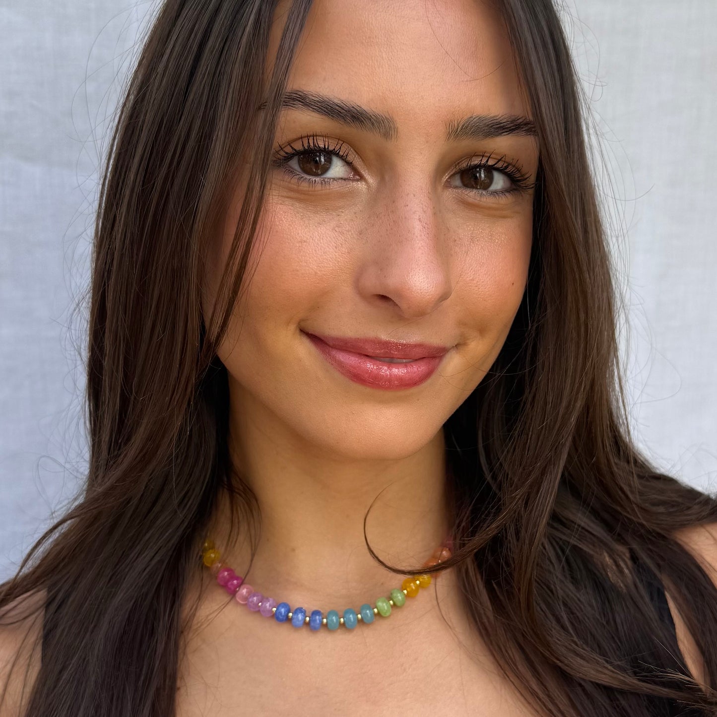 Rainbow Quartz Necklace