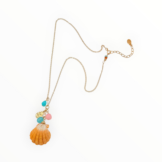 Sun & Stone Sunrise Shell Necklace