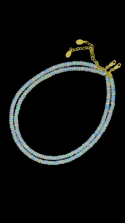 Vibrant Opal Adjustable Choker