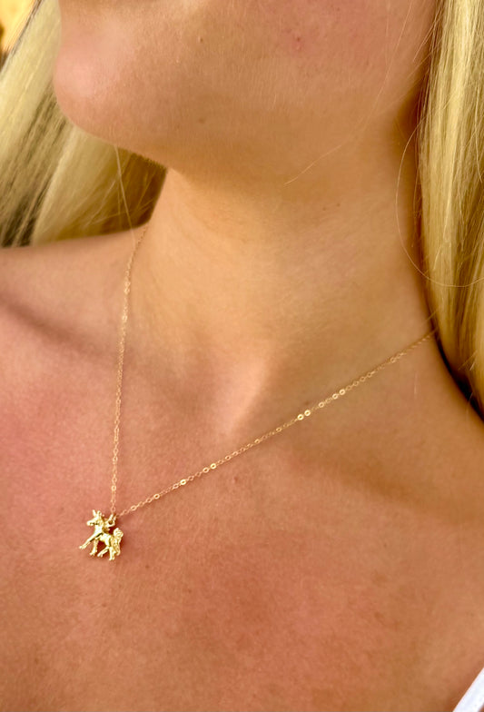Lunara Unicorn Necklace